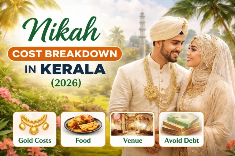 Nikah Cost Kerala 2026